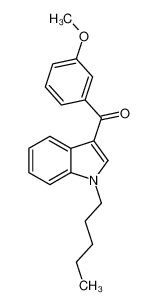 (3-Methoxyphenyl)(1-pentyl-1H-indol-3-yl)methanone 1379922-51-6