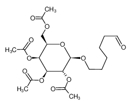 93619-76-2 spectrum, 6-oxohexyl 2,3,4,6-tetra-O-acetyl-β-D-galactopyranoside