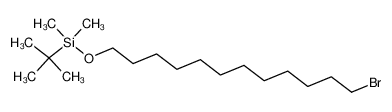 134413-60-8 structure, C18H39BrOSi