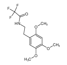 106103-12-2 spectrum, 2,2,2-trifluoro-N-(2,4,5-trimethoxyphenethyl)acetamide