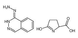 (2S)-5-oxopyrrolidine-2-carboxylic acid,phthalazin-1-ylhydrazine 93857-33-1