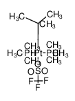 116563-64-5 structure, C12H31F3O3P2PtS