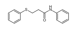 126400-65-5 spectrum, N-phenyl-3-(phenylsulfanyl)propionamide