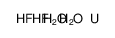 13536-84-0 structure, F2H6O2U