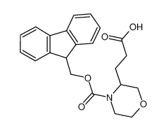 3-[4-(9H-fluoren-9-ylmethoxycarbonyl)morpholin-3-yl]propanoic acid 885274-10-2