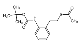 193806-51-8 Thioacetic acid S-[2-(2-tert-butoxycarbonylamino-phenyl)-ethyl] ester