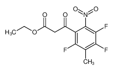 167888-34-8 spectrum, ethyl (2,4,5-trifluoro-3-methyl-6-nitrobenzoyl)acetate