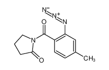 1-(2-azido-4-methylbenzoyl)pyrrolidin-2-one 797751-36-1