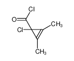 35436-21-6 1-chloro-2,3-dimethylcycloprop-2-ene-1-carbonyl chloride