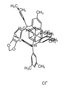 CHLORO{(S)-(-)-5,5'-BIS[DI(3,5-XYLYL)PHOSPHINO]-4,4'-BI-1,3-BENZODIOXOLE}(P-CYMENE)RUTHENIUM(II) CHLORIDE 944451-31-4