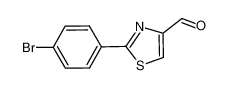 2-(4-bromophenyl)-1,3-thiazole-4-carbaldehyde 21166-30-3