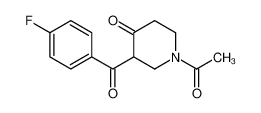 87642-26-0 1-acetyl-3-(4-fluorobenzoyl)piperidin-4-one