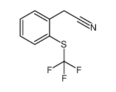 2-[2-(trifluoromethylsulfanyl)phenyl]acetonitrile 237424-20-3