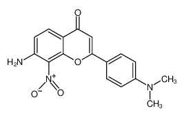 1258637-96-5 7-amino-2-[4-(dimethylamino)phenyl]-8-nitrochromen-4-one