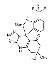 1515741-35-1 structure, C18H15F3N6O2