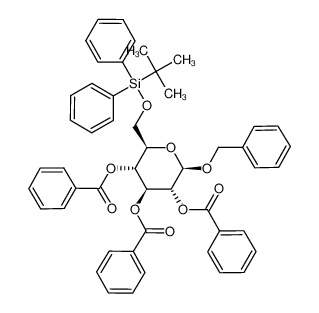 220608-55-9 spectrum, (2R,3R,4S,5R,6R)-2-(benzyloxy)-6-(((tert-butyldiphenylsilyl)oxy)methyl)tetrahydro-2H-pyran-3,4,5-triyl tribenzoate