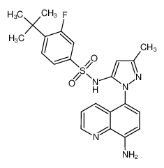 1452182-88-5 structure, C23H24FN5O2S