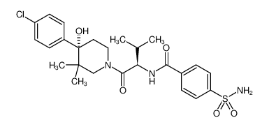 946585-20-2 structure, C25H32ClN3O5S