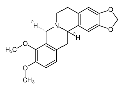 60580-10-1 structure, C20H19D2NO4