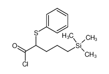 344438-03-5 2-(phenylthio)-5-(trimethylsilyl)pentanoyl chloride