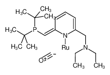 Carbonylhydrido[6-(di-t-butylphosphinomethylene)-2-(N,N-diethylaminomethyl)-1,6-dihydropyridine]ruthenium(II), min. 98% Milstein Catalyst 863971-63-5