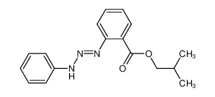 180335-20-0 isobutyl 2-(3-phenyltriaz-1-en-1-yl)benzoate