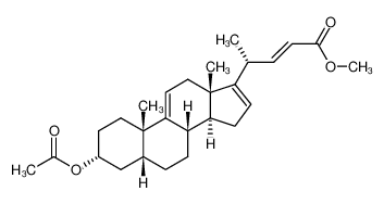 1093397-71-7 (R,E)-methyl 4-((3R,5R,8S,10S,13S,14S)-3-acetoxy-10,13-dimethyl-2,3,4,5,6,7,8,10,12,13,14,15-dodecahydro-1H-cyclopenta[a]phenanthren-17-yl)pent-2-enoate