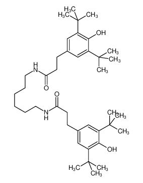 N,N'-双-(3-(3,5-二叔丁基-4-羟基苯基)丙酰基)己二胺