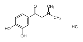 α-DIMETHYLAMINO-3',4'-DIHYDROXYACETOPHENONE HYDROCHLORIDE 16899-83-5