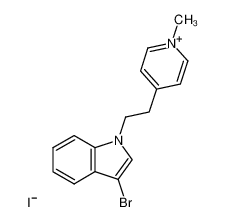 113123-63-0 spectrum, 1-methyl-4-[2-(3-bromo-1-indolyl)]pyridinium iodide