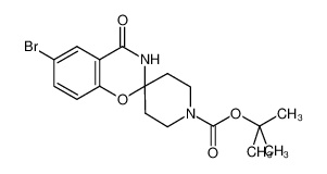 6-溴-4-氧代-3,4-二氢螺[苯并[e][1,3]噁嗪-2,4-哌啶]-1-羧酸叔丁酯