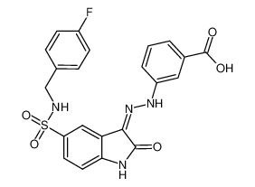 1051387-90-6 structure, C22H17FN4O5S