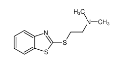 2-(1,3-benzothiazol-2-ylsulfanyl)-N,N-dimethylethanamine