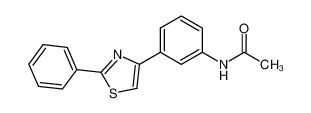 853751-10-7 spectrum, N-(3-(2-phenylthiazol-4-yl)phenyl)acetamide