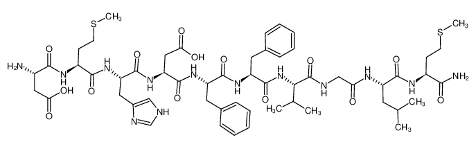 86933-75-7 structure, C55H79N13O14S2