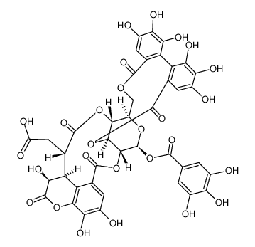 23094-71-5 structure, C41H30O27