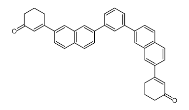 3,3'-(1,3-phenylenebis(naphthalene-7,2-diyl))bis(cyclohex-2-en-1-one)