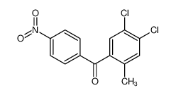 (4,5-dichloro-2-methylphenyl)-(4-nitrophenyl)methanone 280744-28-7