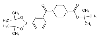 tert-Butyl 4-(3-(4,4,5,5-tetramethyl-1,3,2-dioxaborolan-2-yl)benzoyl)piperazine-1-carboxylate 883738-41-8