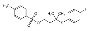 95552-90-2 structure, C18H21FO3S2