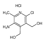 114538-06-6 spectrum, 6-chloro-4,5-bis-hydroxymethyl-2-methyl-[3]pyridylamine, hydrochloride