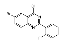 6-溴-4-氯-2-(2-氟苯基)喹唑啉