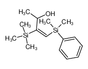 144823-73-4 (E)-4-Dimethyl(phenyl)silyl-3-trimethylsilylbut-3-en-2-ol