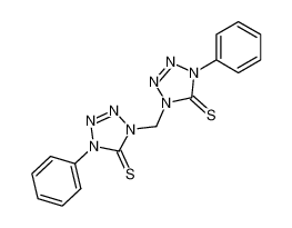 66223-88-9 structure, C15H12N8S2