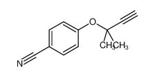 4-[(1,1-二甲基丙基-2-基)氧基]苯甲腈