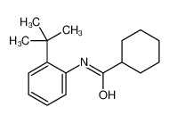 N-[2-(2-甲基-2-丙基)苯基]环己烷甲酰胺