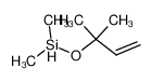 (2-methylbut-3-enyl-2-oxy)dimethylsilane 23483-22-9