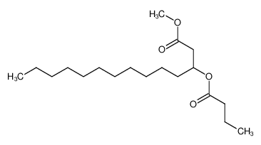 120151-85-1 spectrum, methyl 3-(butyryloxy)tetradecanoate