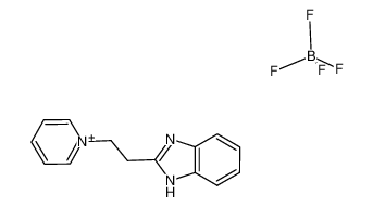 136642-47-2 1-(2-(1H-benzimidazol-2-yl)ethyl)pyridinium tetrafluoroborate