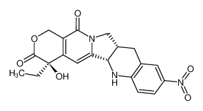 86639-72-7 spectrum, (4R,5bS,11aS)-4-ethyl-4-hydroxy-9-nitro-1,5b,6,11,11a,12-hexahydro-14H-pyrano[3',4':6,7]indolizino[1,2-b]quinoline-3,14(4H)-dione